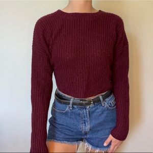 Forever21 Cropped Sweater